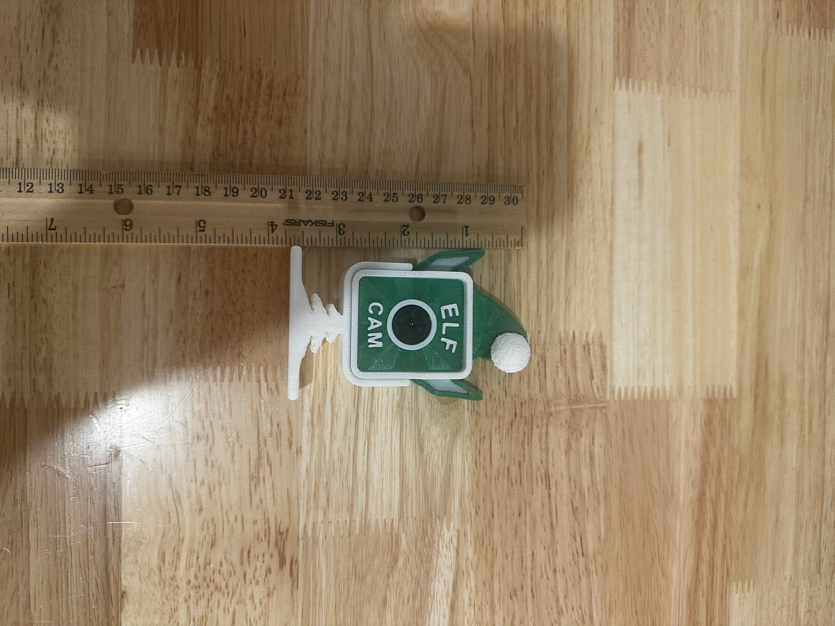 Santa Cam & Elf Cam 3D Printed Christmas Decorations
