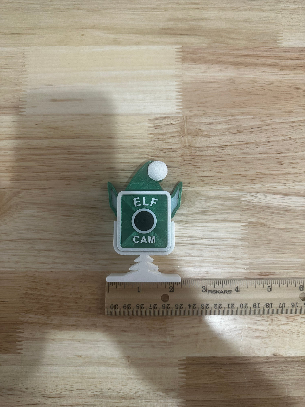 Santa Cam & Elf Cam 3D Printed Christmas Decorations