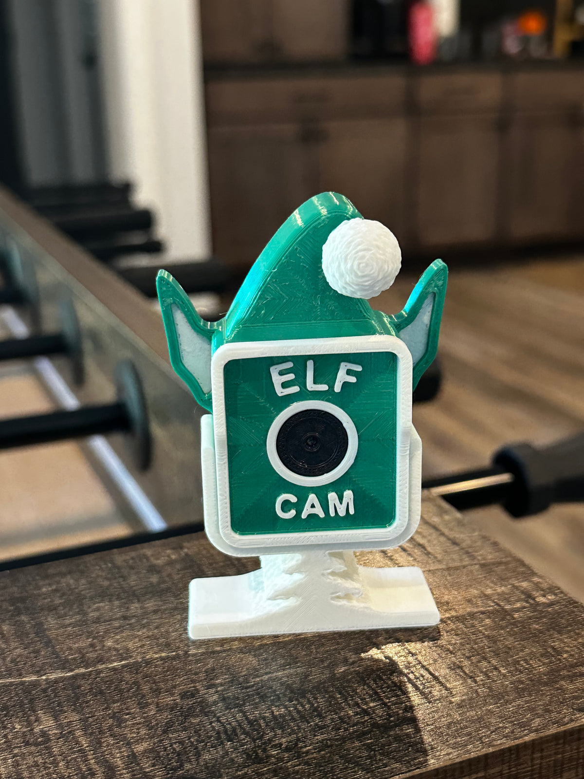Santa Cam & Elf Cam 3D Printed Christmas Decorations