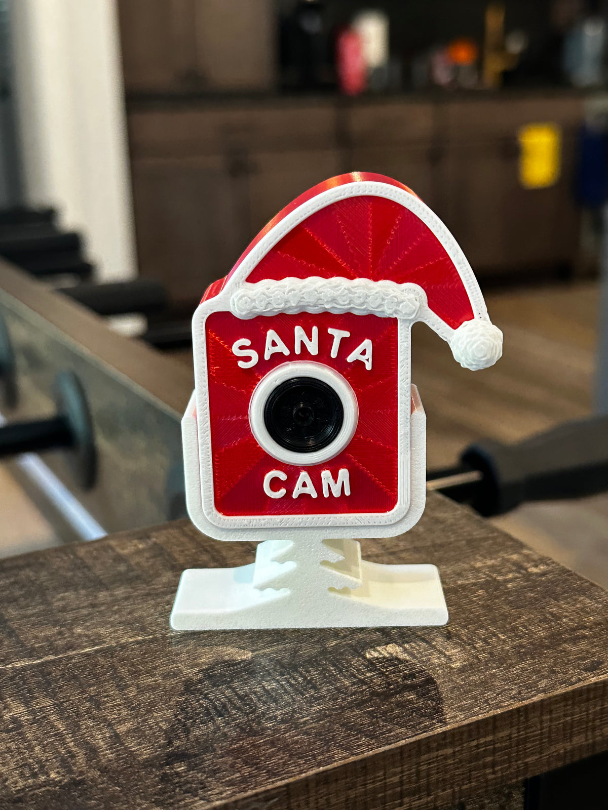 Santa Cam & Elf Cam 3D Printed Christmas Decorations