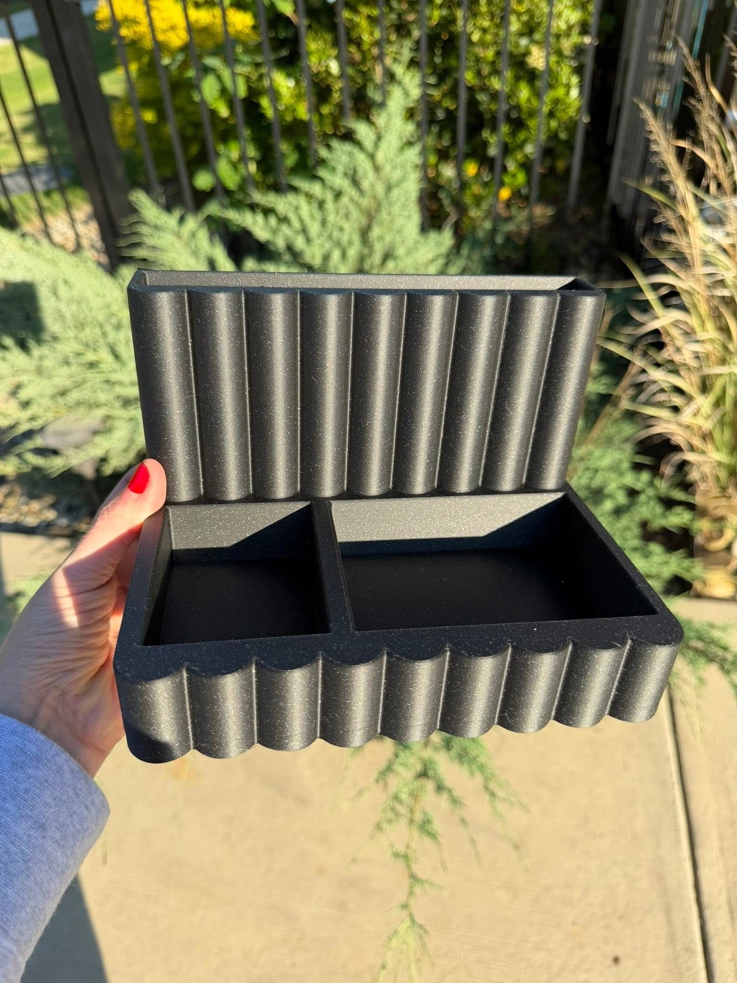 3D Printed eReader Bedside Organizer & Slanted Ereader Reading StandK