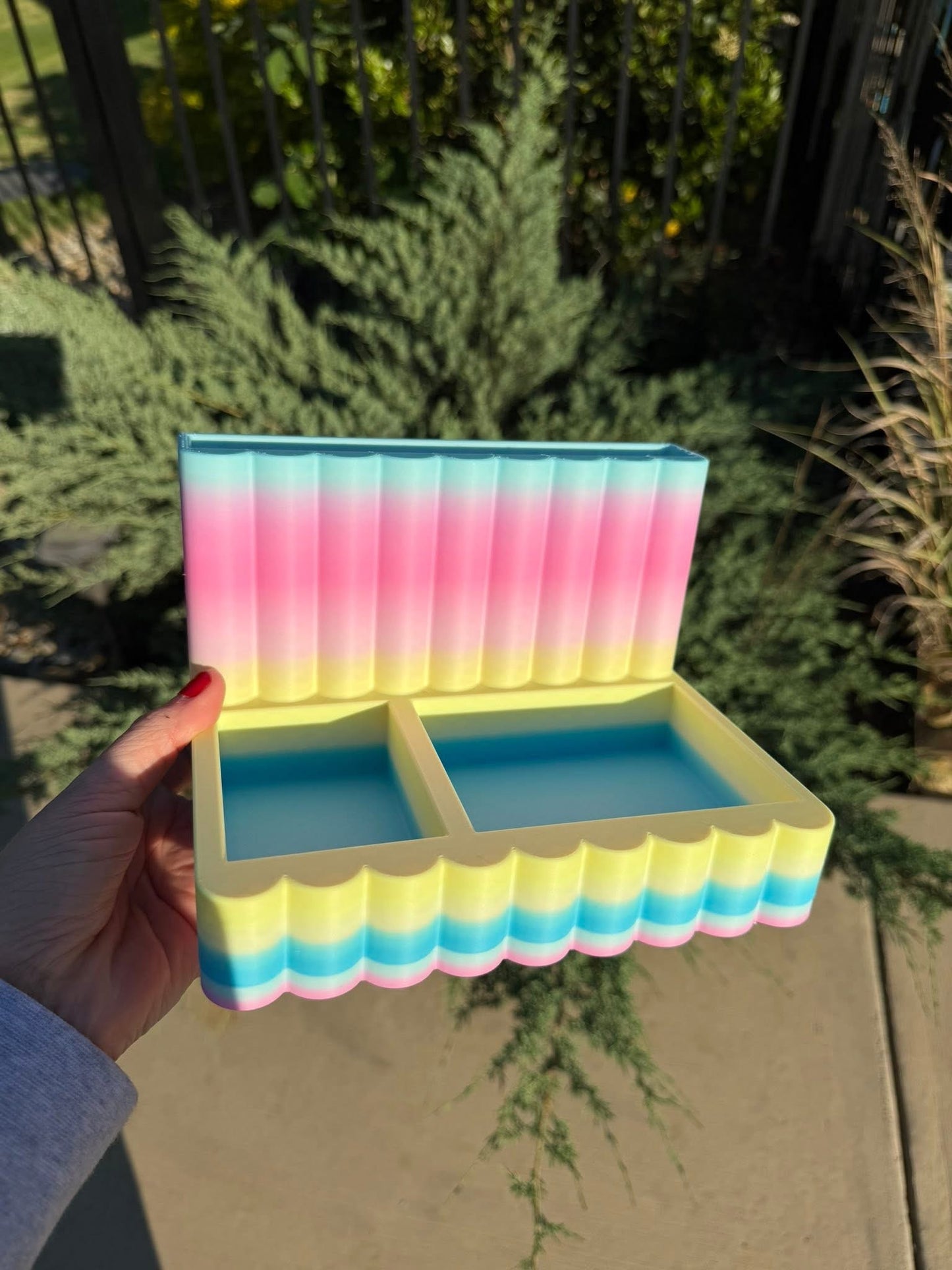3D Printed eReader Bedside Organizer & Slanted Ereader Reading StandK