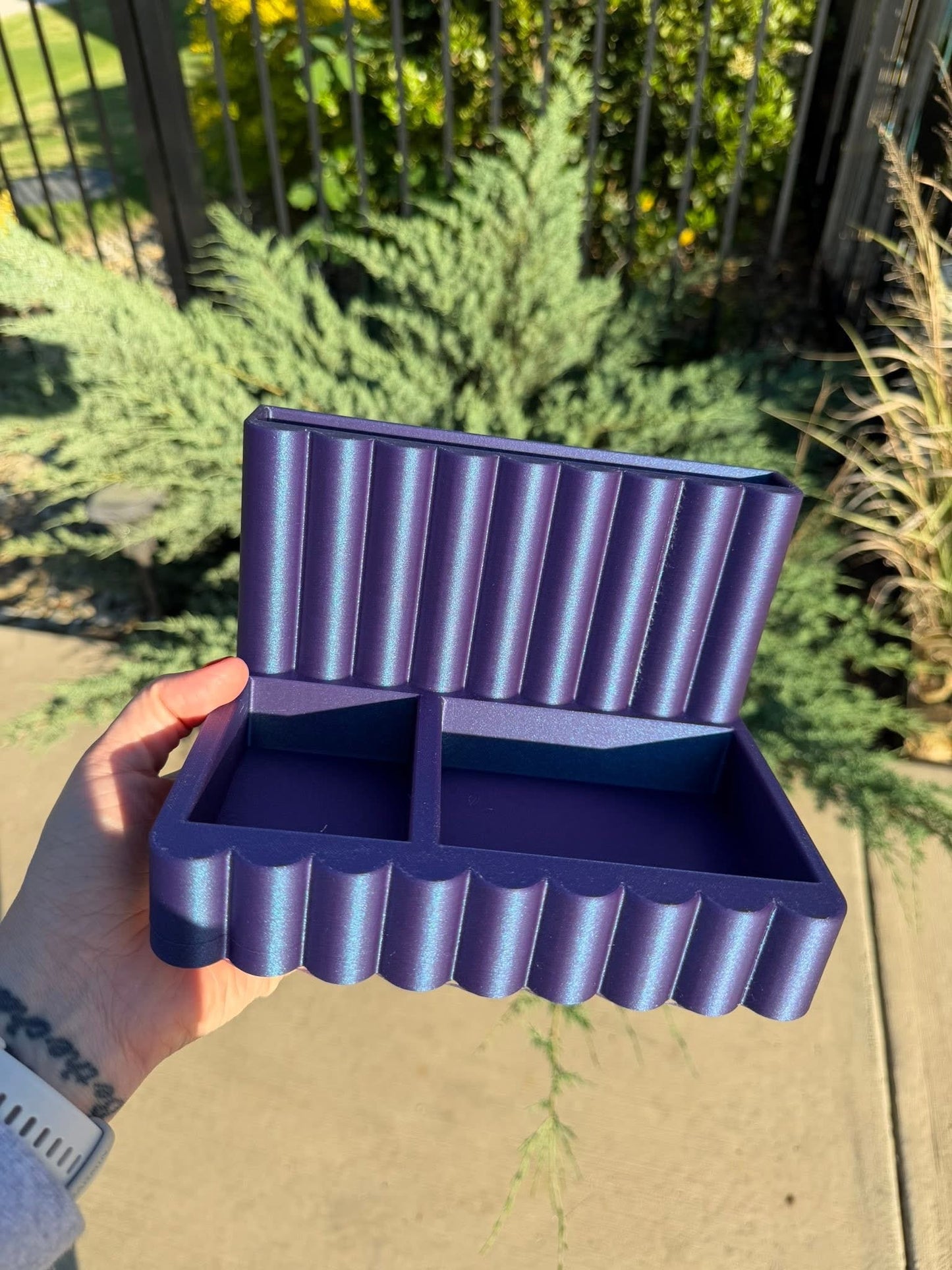 3D Printed eReader Bedside Organizer & Slanted Ereader Reading StandK