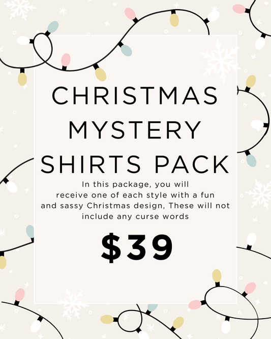 Christmas Mystery Sweatshirt and T-Shirt Pack