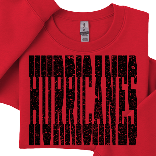 Distressed Oversized Hurricanes