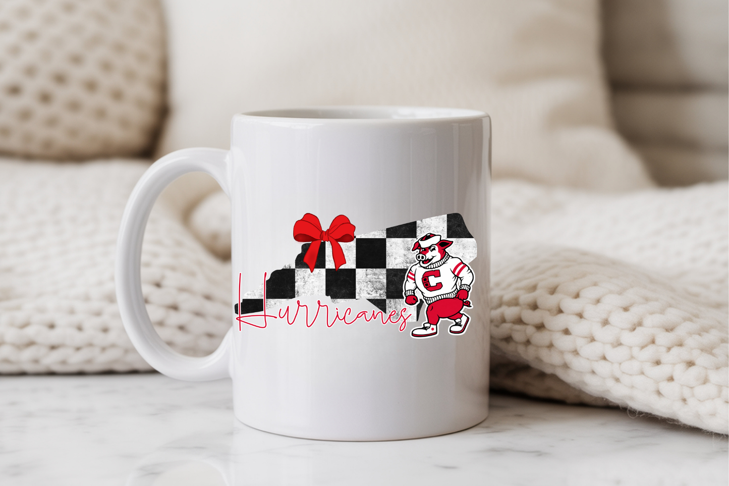 15 oz Ice Hog Ceramic Coffee Mug – Sports-Inspired Designs – Multiple Styles