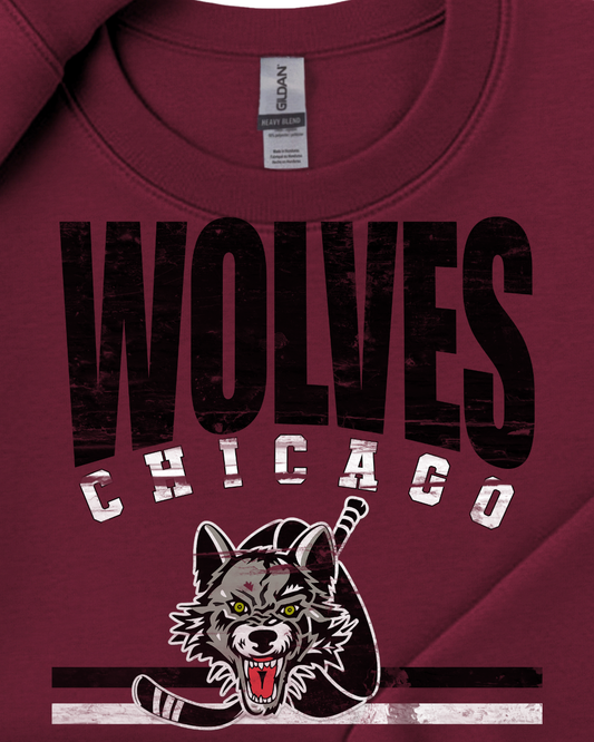 Chicago Hockey Vintage Team Design