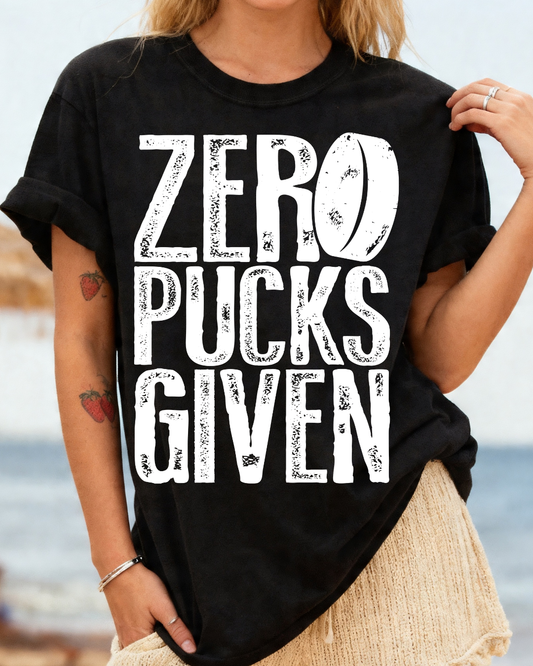 Zero Pucks Given *Comfort Colors*